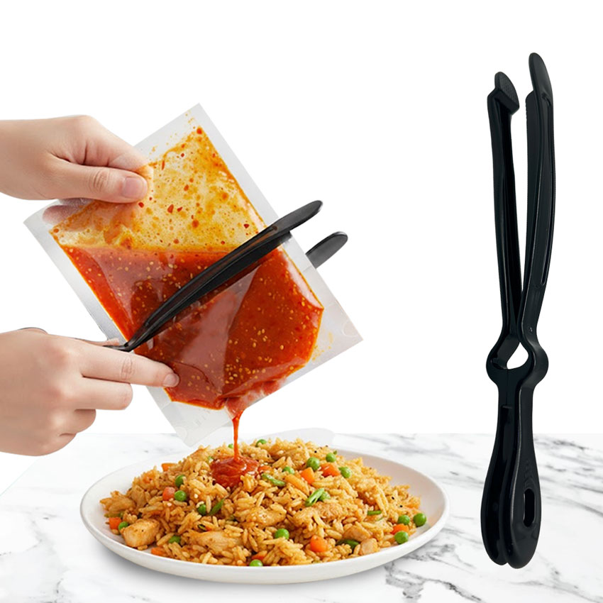 3-in-1 Heat-Resistant Cutter Tongs